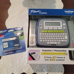 NIB Brother P-Touch Labelmaker and Extra Tape